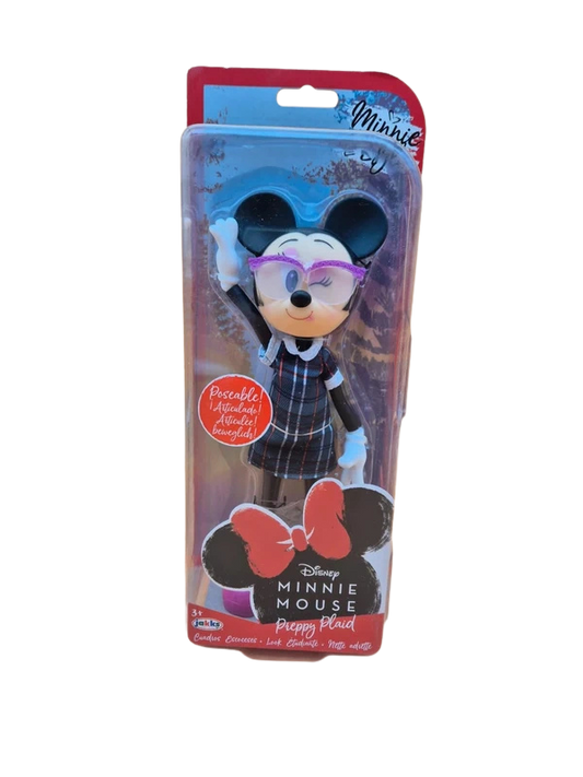 Poupée Minnie Mouse - Preppy plaid