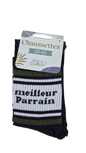Chaussettes "meilleur parrain"