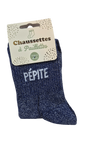 Chaussettes à paillettes "pépite"